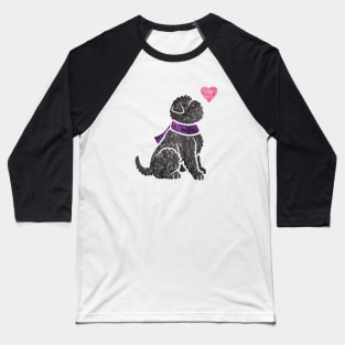 Watercolour Affenpinscher Baseball T-Shirt